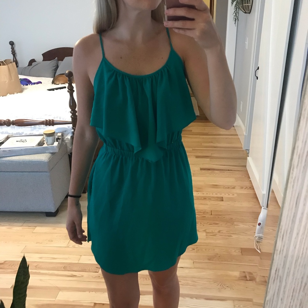 American Eagle green dress